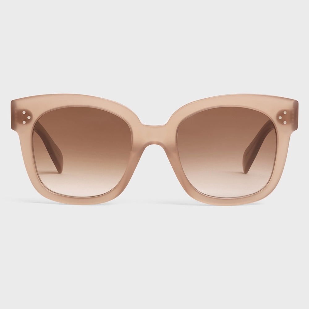 OVERSIZED S002 SUNGLASSES IN ACETATE
MILKY HAZELNUT - CELINE